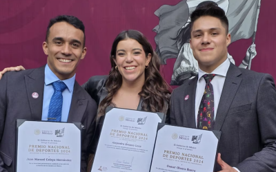 ENTREGA SHEINBAUM A MEDALLISTAS OLÌMPICOS EL PREMIO NACIONAL DEL DEPORTE 2024